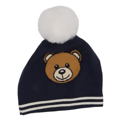 Beanie (Mux04w Lhe43) from Moschino Baby Cotton, Polyester, Wool