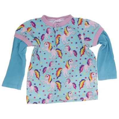 Honkball T-shirt (Blauw, Meerkleurig) van Babauba