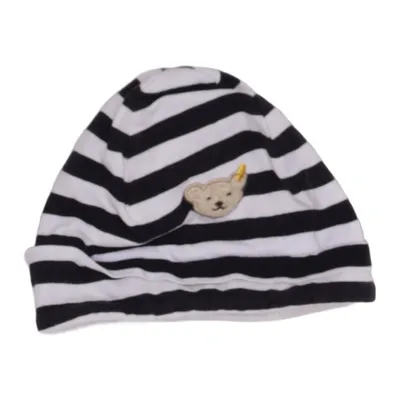 Bonnet (Noir, Blanc) de Steiff Coton, Élasthane
