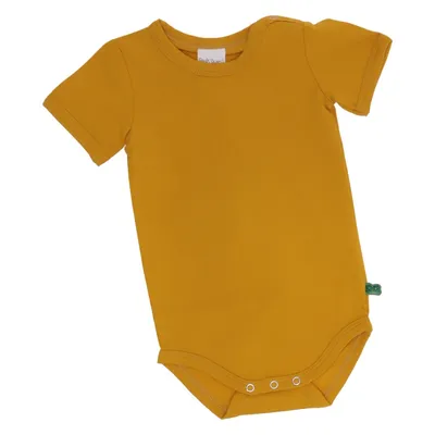 Body (Gul) från Fred's World by Green Cotton Bomull, Elastan