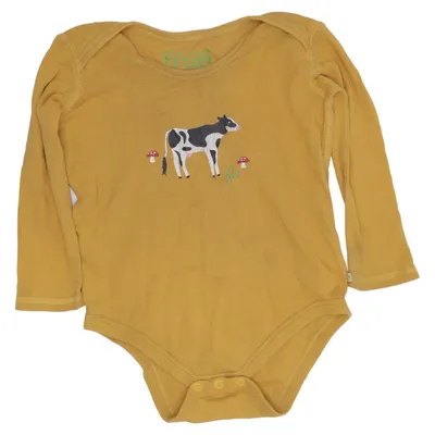 Body (Gul) fra Frugi Økologisk bomuld