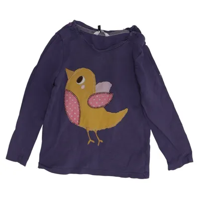 Long sleeve T-shirt (Purple, Multicolored) from Baby Boden Cotton