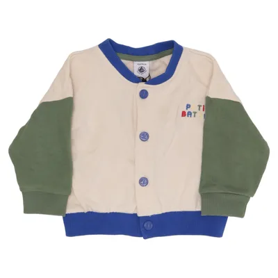 Collegejacke (Weiß, Grün, Blau, Mehrfarbig) von Petit Bateau