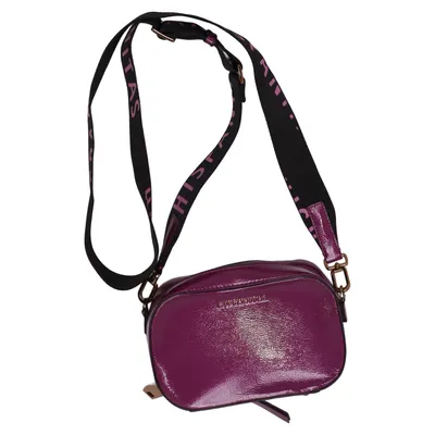 Shoulder-bag (Purple, Black) from Hispanitas