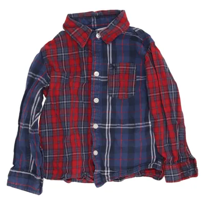 Flannel shirt (Red, Blue, White) from H&M Cotton