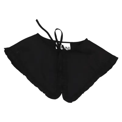 Shirt collar (Black) from Ganni Recycled polyester