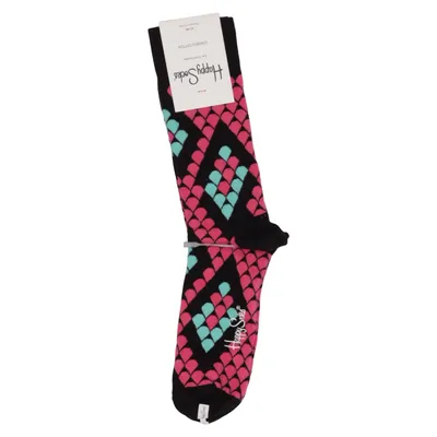 Socks (Black, Pink, Turquoise) from Happy Socks Cotton, Elastane, Polyamide