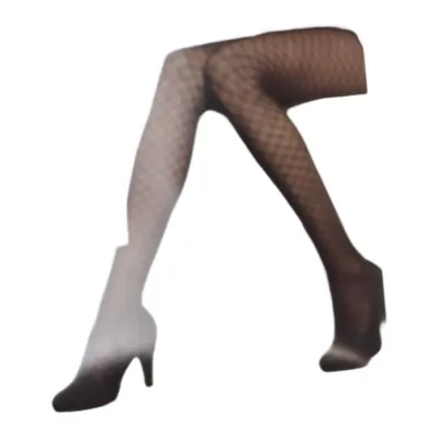 Nylon socks (Black) from Jolinesse Elastane, Polyamide