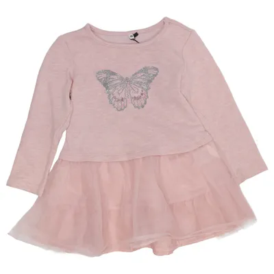 Kleid (Pink) von Pocopiano Baumwolle, Polyester