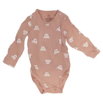 Body (Beige, White) from Lindex Baby Cotton, Elastane