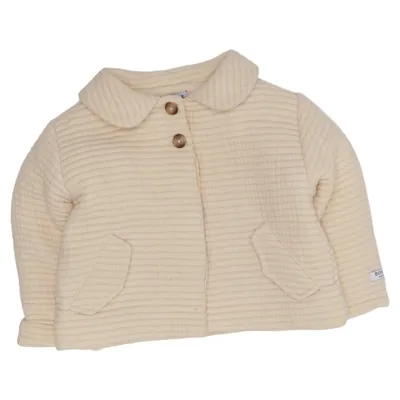 Jacka (Beige) från Donsje Ekologisk bomull, Återvunnen polyester
