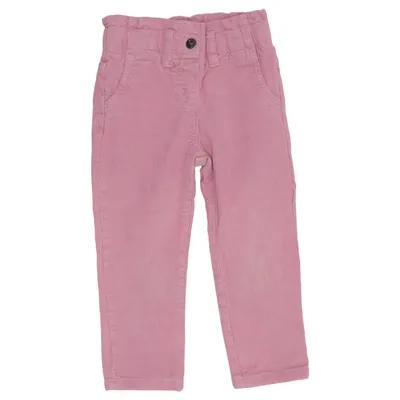 Corduroy broek (Roze) van Juna Katoen, Elastaan, Viscose