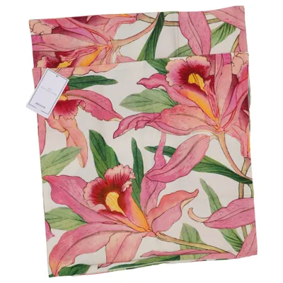 Cushion cover (Pink, Green, White) from H&M Home Recycled cotton