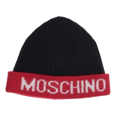 Beaniemössa (Svart, Röd, Vit) från Moschino