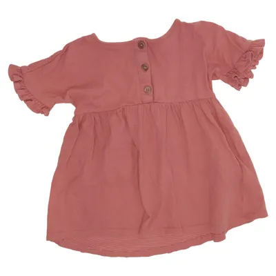 Dress (Pink) from Dopo Dopo Baby Cotton, Elastane, Polyester