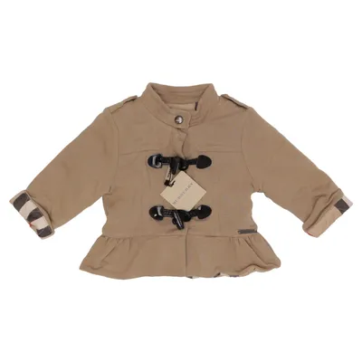 Duffle jas (Beige) van Burberry Katoen, Elastaan