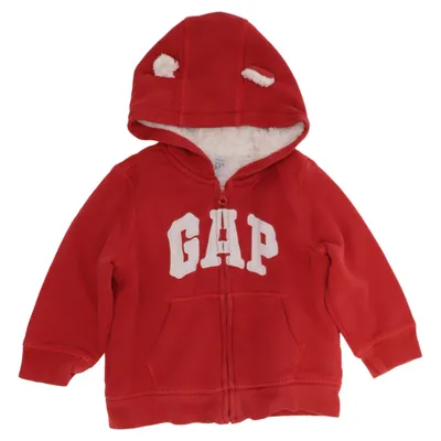 Sweat à capuche (Rouge, Blanc) de BabyGap Coton, Polyester