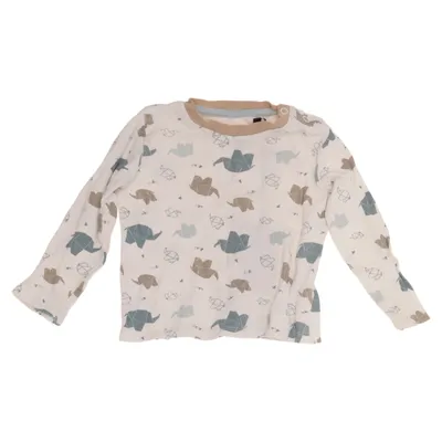 Lange mouwen shirt (Wit, Meerkleurig) van Lupilu Katoen