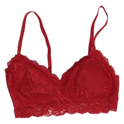 Brassière (Rouge) de Iris & lilly Coton, Élasthane, Polyamide