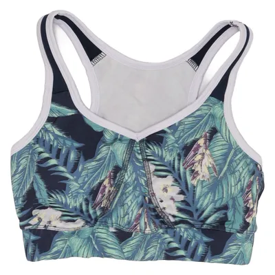 Sports bra (Green, Multicolored) from Sophia Thiel Elastane, Polyester