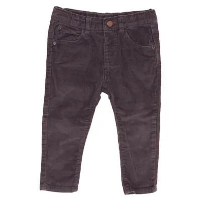 Corduroy pants (Gray) from Zara BabyBoy Cotton, Elastane