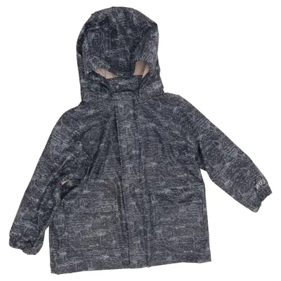 Rain jacket (Blue, Gray) from Wheat Polyurethane, Recycled polyester