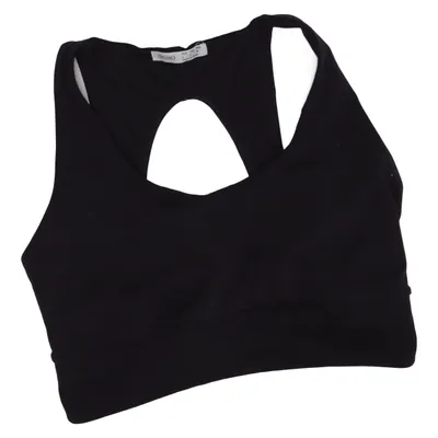 Sports bra (Black) from Oysho