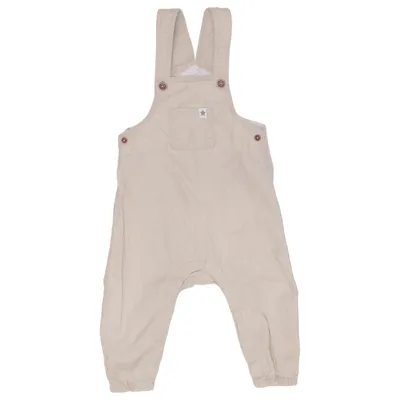 Dungarees (Beige) from Lupilu Cotton, Linen