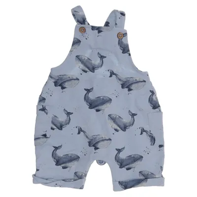 Overalls shorts (Blå, Flerfarvet) fra Topomini