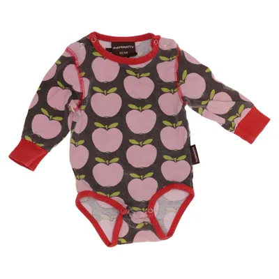 Body (Rosa, Grå, Röd) från Maxomorra Elastan, Ekologisk bomull
