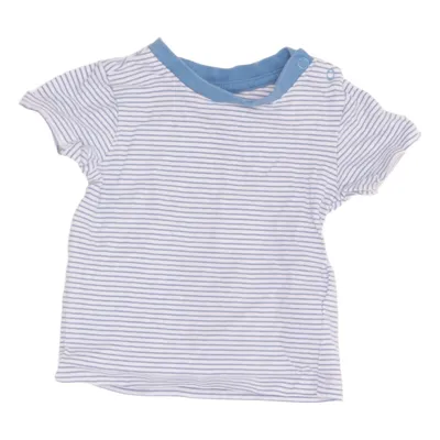T-shirt (Blue, White) from Dopo Dopo Newborn Cotton