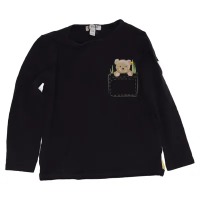Long sleeve T-shirt (Blue) from Steiff Cotton, Elastane