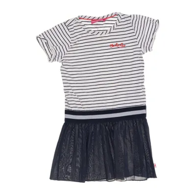 Klänning (Blå, Vit) från Jubel Bomull, Elastan