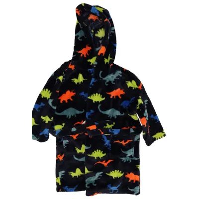 Bathrobe (Black, Multicolored) from Hatley Polyester
