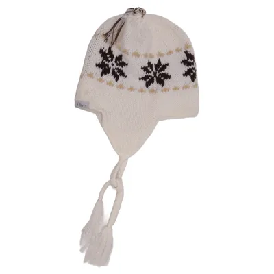 Trapperhat (Hvid, Brun, Flerfarvet) fra Barts Akryl, Polyester