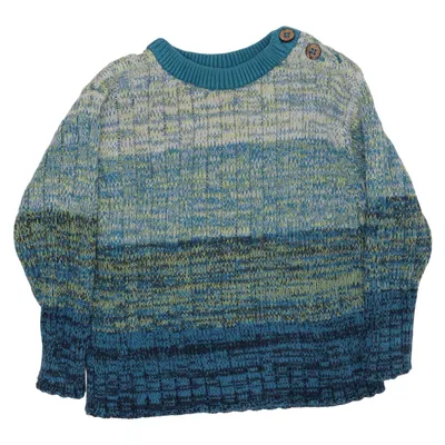 Sweater (Blå, Gul, Flerfarvet) fra Alana Økologisk bomuld