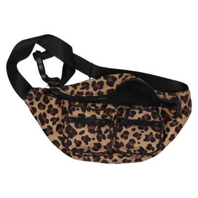 Bæltetaske (Brun, Flerfarvet) fra Bershka Accessories Polyester