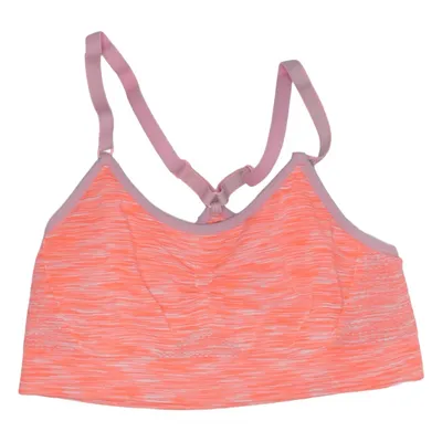 Sports bra (Orange) from Seamless Elastane, Polyamide, Polyester