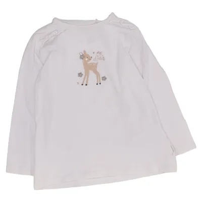 Långärmad t-shirt (Vit) från Staccato Bomull, Elastan