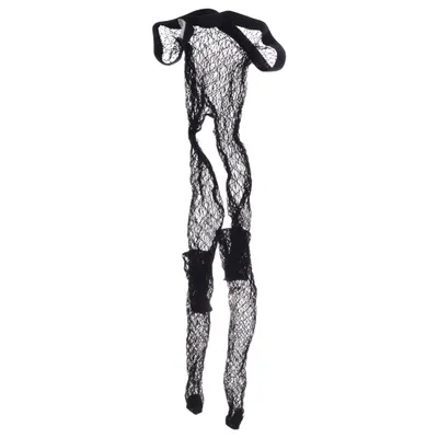 Nätstrumpbyxor (Svart)