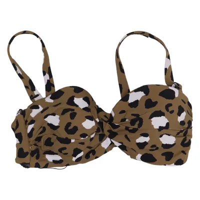 Bikini top (Brun, Sort, Hvid) fra Sugarfree Elastan, Polyamid