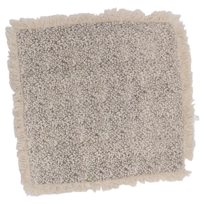 Sierkussensloop (Grijs, Beige) van Loberon Polyester