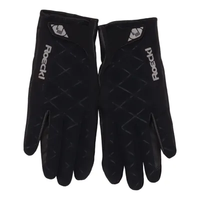 Rijhandschoenen (Zwart) van Roeckl Polyamide, Polyester