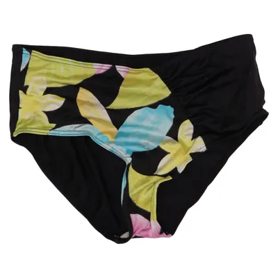 Bikini broekje (Zwart, Meerkleurig) van Lycra Elastaan, Polyester