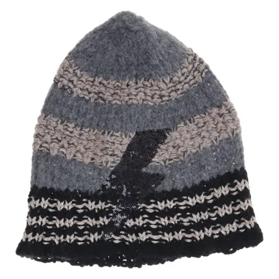 Beanie (Gray, Beige, Black) from Yippie Hippie Acrylic, Alpaca wool, Metallic fiber, Mohair, Polyamide, Viscose