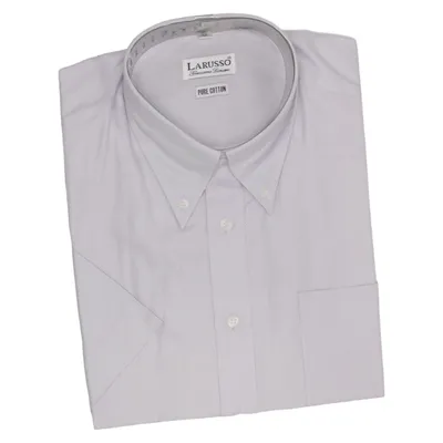 Chemise à manches courtes (Gris) de Larusso Coton