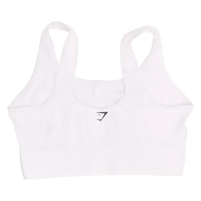 Sport-BH (Vit) från Gymshark Elastan, Polyamid, Återvunnen polyester