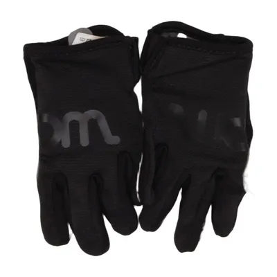 Training Gloves (Black) from Woom Elastane, Faux leather, Polyamide, Polyester