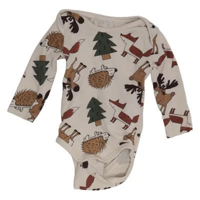 Romper (Beige, Meerkleurig) van Lindex Baby Katoen