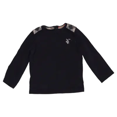 Långärmad t-shirt (Blå, Beige) från Burberry Children Bomull